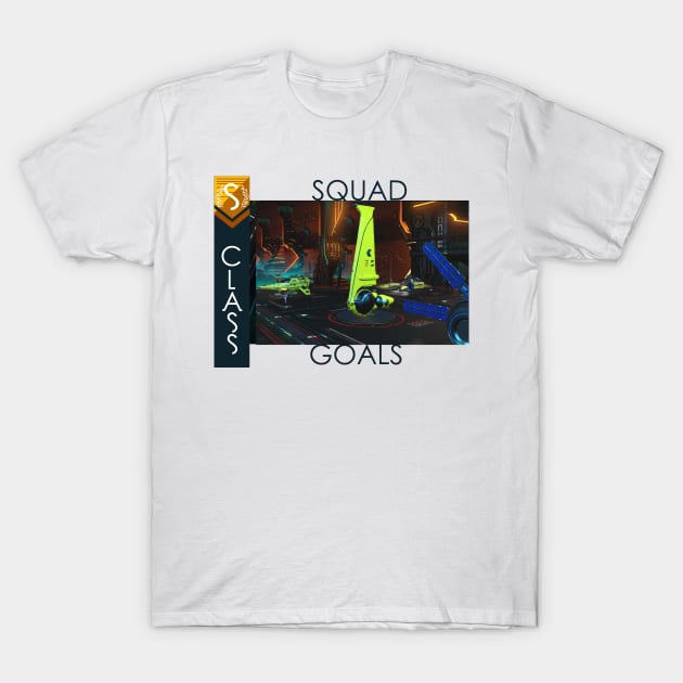 Squad Goals No Mans Sky themed T-Shirt by atadrawing